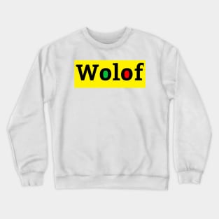 Wolof Crewneck Sweatshirt